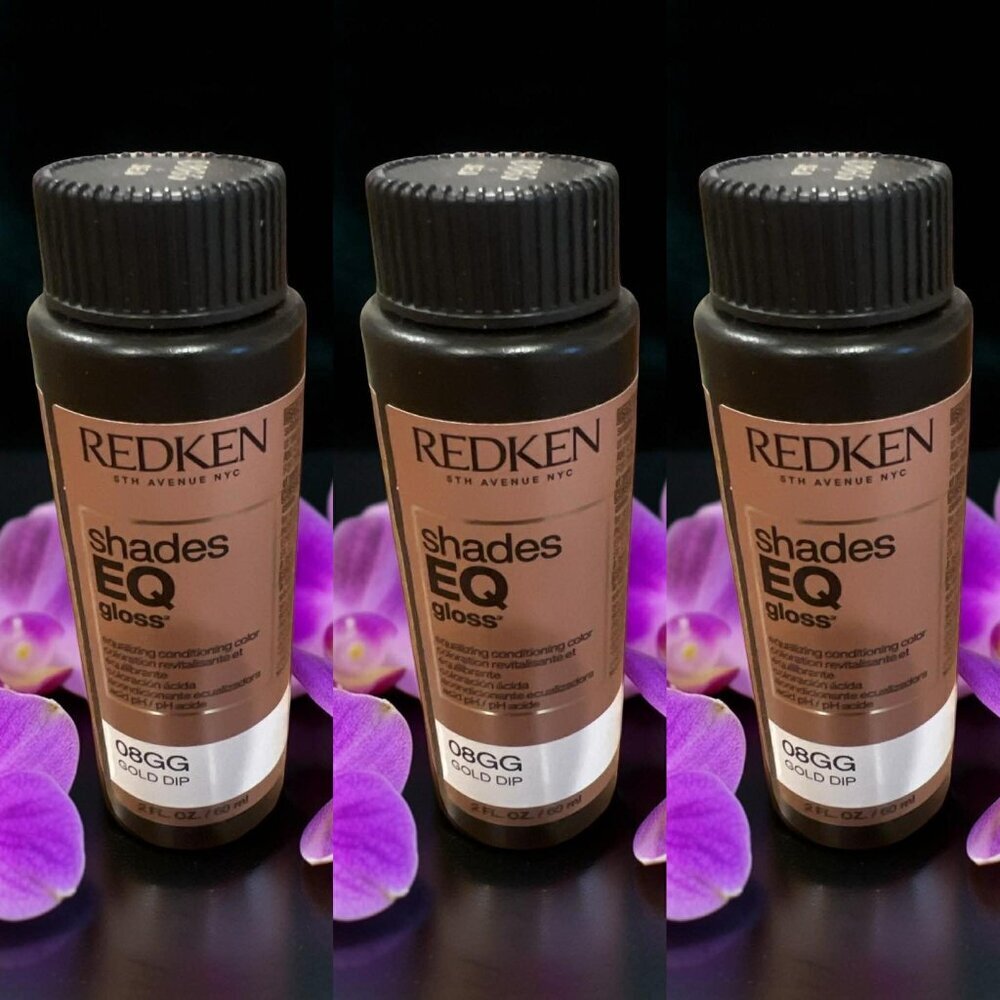 Redken Shades EQ Gloss 2 oz Cold Dip 08GG_ 3 units